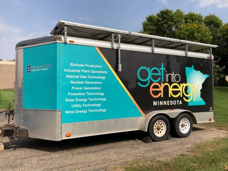 mobile energy classroom trailer