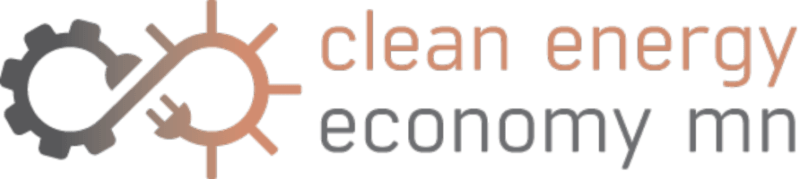 Clean energy economy logo