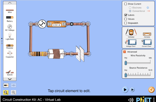 Circuit Construction Kit: AC - Virtual Lab -PHET