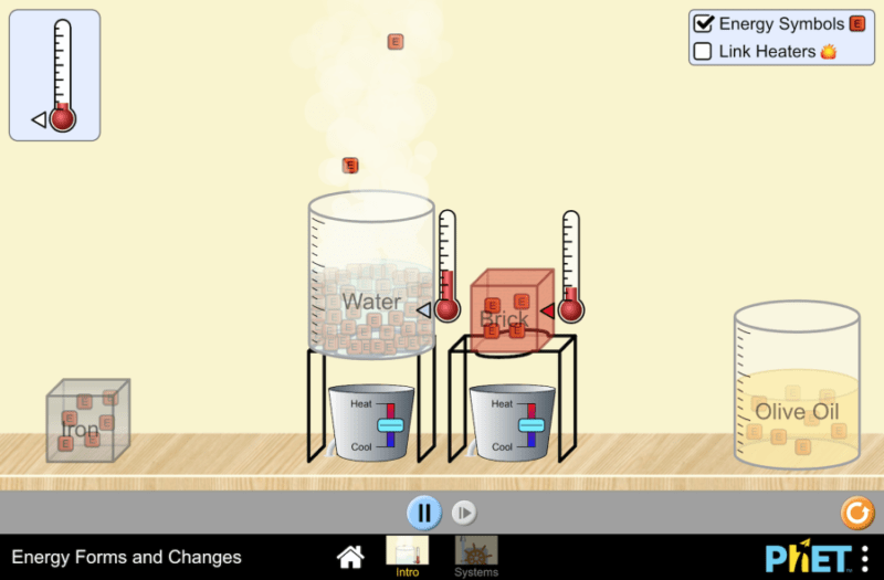 Energy Forms and Changes- PHET